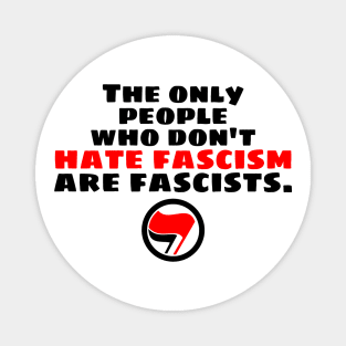 Hate Fascism Magnet